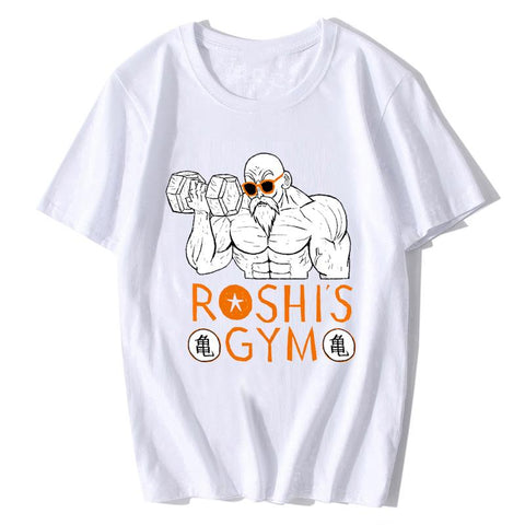 Sennin GYM Funny Anime Tshirt Men Summer
