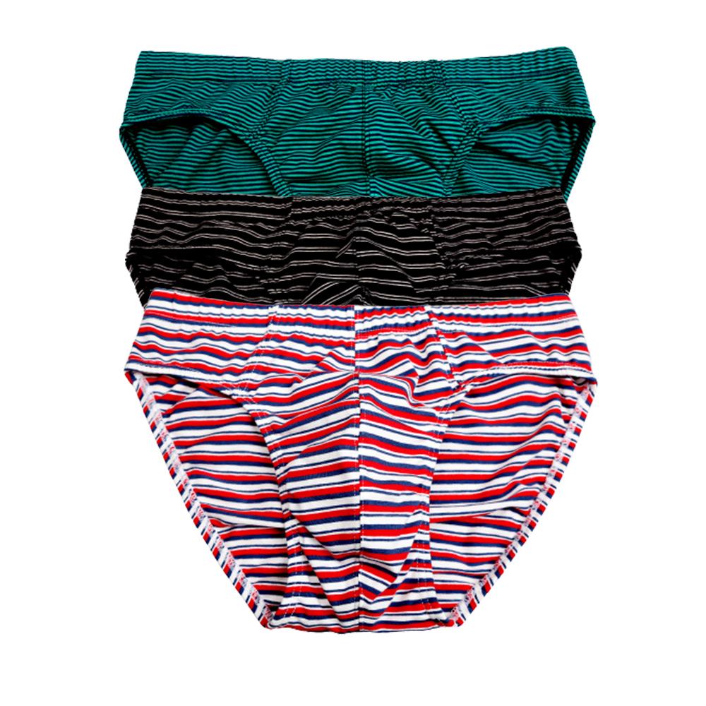 stripe men&#39;s underwear Breathable Men&#39;s Bodysuit Male-MF01485-Veeddydropshipping