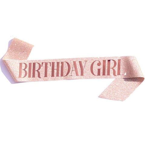 Birthday Queen Party Shoulder Strap Girdle Supplies-HA00606-Veeddydropshipping