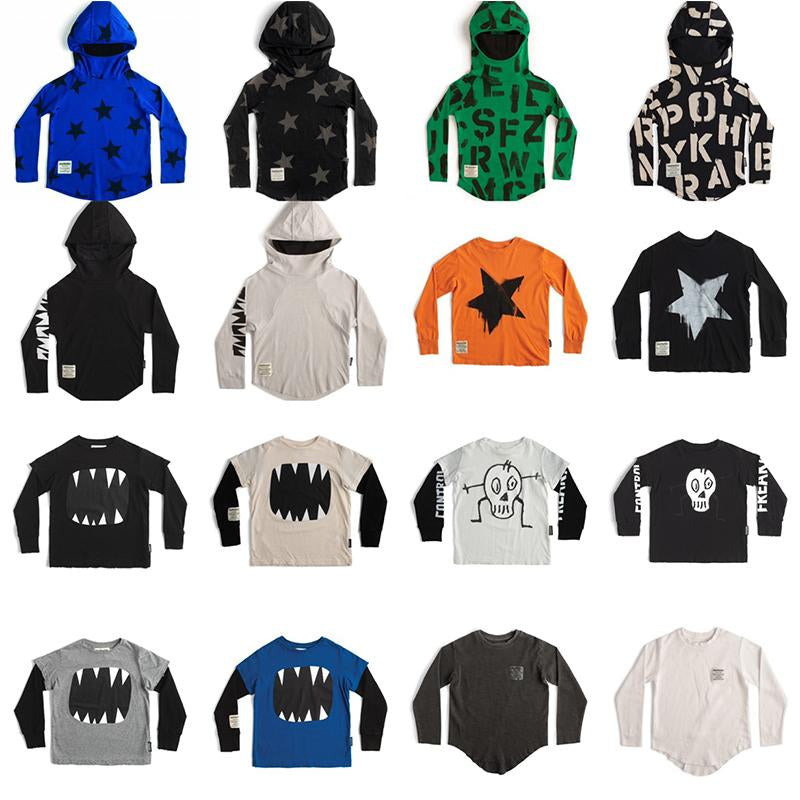 2022 Kids Long Sleeve T-shirts Fall Fashion Street Style Boys Girls Clothes-TB01149-Veeddydropshipping