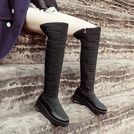 Boot Women Mother Shoes Waterproof Fashion Women&#39;s-BS01052-Veeddydropshipping