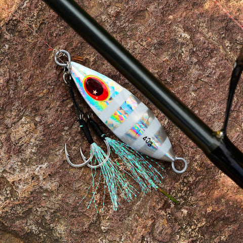 Inchiku Metal Slow Jig Fishing Hard Artificial Bionics Bait 30g 40g 60g Jigging Lure -OS00367-Veeddydropshipping