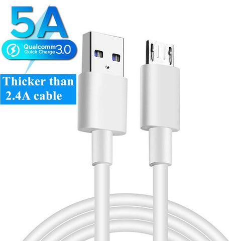 Original Micro USB Cable Fast Charging For Redmi 7 7A Note 5 Mobile Phone Microusb USB-PA01031-Veeddydropshipping