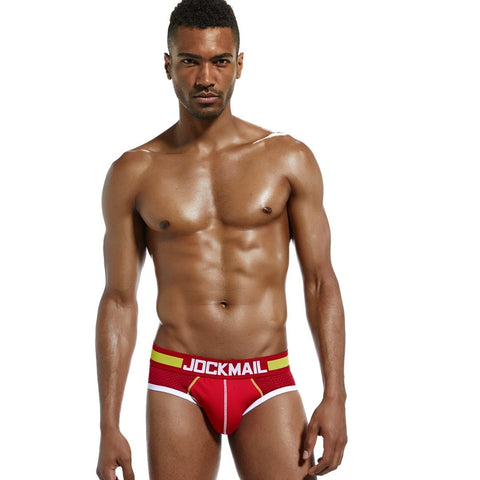 Men&#39;s Briefs Mesh Breathable Sports Fitness-MF01703-Veeddydropshipping