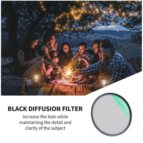 Concept Black Mist Diffusion 1/4 1/8 Lens Filter Special Effects Shoot Video like -CE00382-Veeddydropshipping