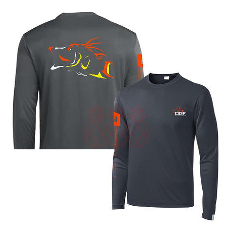 Oceanic Fishing Jersey Long Sleeve Sun Protection Breathable Performance Fishing -OS00506-Veeddydropshipping