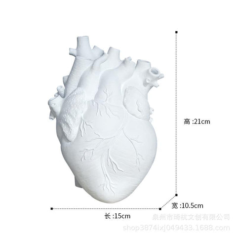 Heart-shaped Dried Container Vase Flower Pot-HA01825-Veeddydropshipping