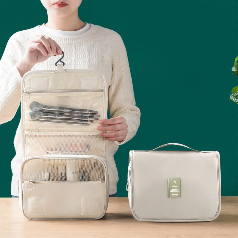 Portable South Korea Simple Girl Heart Toiletry Bag Large-BS00547-Veeddydropshipping