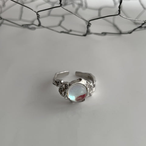 Fashion Silver Color Minimalist Twined Finger Rings Creative -JW01386-Veeddydropshipping