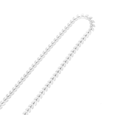 Stainless Steel Tone Shape Bulk Necklace Chain Fit DIY  Jewelry -JW01584-Veeddydropshipping