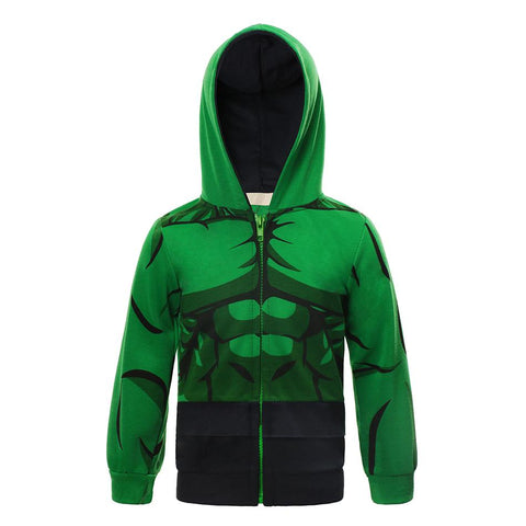 Superheroes Hoodie Sweatshirt Super Toddler Kids SweaterJacket Role Play-TB01331-Veeddydropshipping