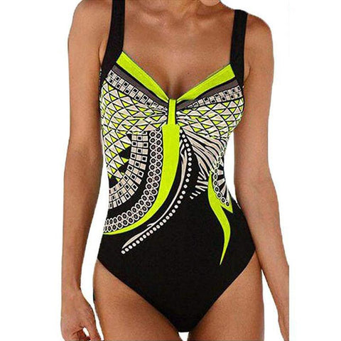 Fashion One Piece Swimsuit Women Beach Wear Swimwear With Pad Wire Free -OS00266-Veeddydropshipping