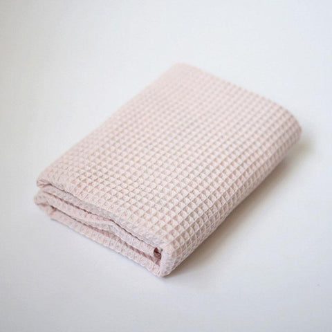 Cotton Waffle Baby Swaddle Blankets Tassel Newborn Receiving Blanket-TB00696-Veeddydropshipping
