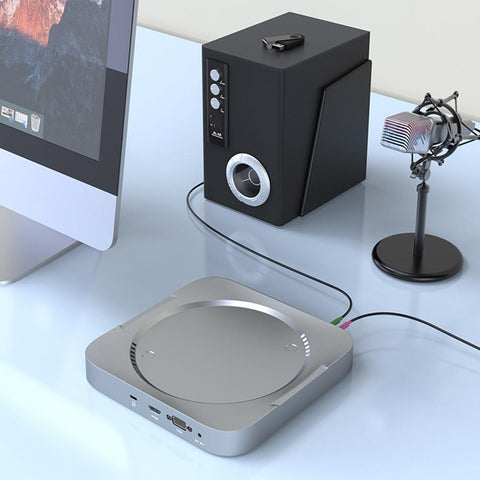 Hub with HDD Enclosure  HDMI-compatible Docking Station-CO00083-Veeddydropshipping