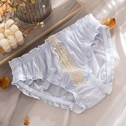 Ladies plus size lace sexy panties-WF00840-Veeddydropshipping