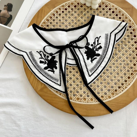 Women Girls Detachable Collar Shawl-WF01273-Veeddydropshipping