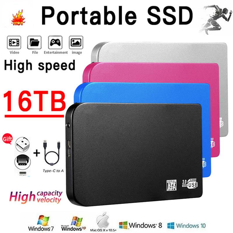 High-Speed Portable 1TB SSD External Solid State Drives USB3.0 500GB Hard -CE01322-Veeddydropshipping