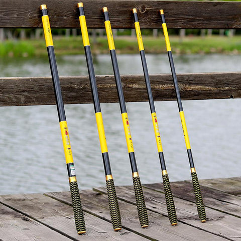 Carp Telescopic Fishing Rod Carbon Fiber Feeder Ultralight Portable For Freshwater Stream -OS00407-Veeddydropshipping