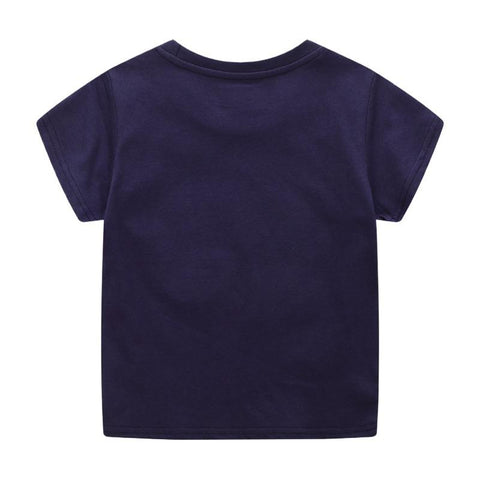 Boys Cotton T-Shirts Kid Summer Clothing-Veeddydropshipping