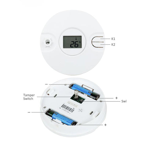 Wireless Detector Sensor Smoke Smart -CO00635-Veeddydropshipping