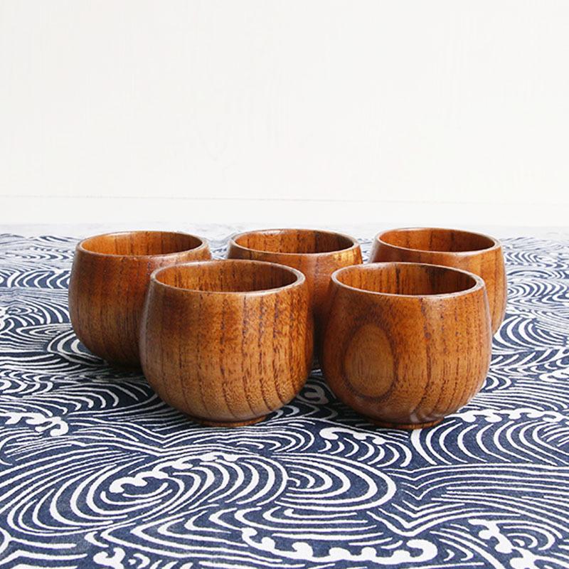 Retro Handmade Natural Wooden Cup-HA01242-Veeddydropshipping