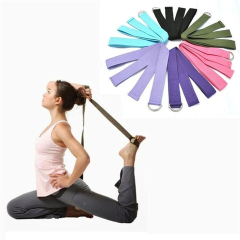 Exercise Straps Adjustable D-Ring Buckle Gives Flexibility-OS01459-Veeddydropshipping