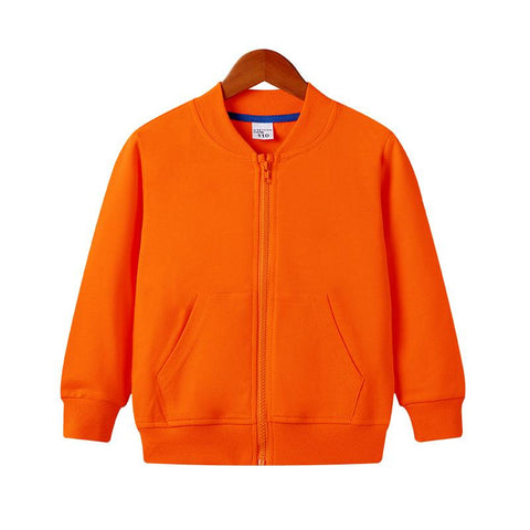 Selling 2-12 Year Old Girls Jacket Spring Children&#39;s Solid Cotton-TB00982-Veeddydropshipping