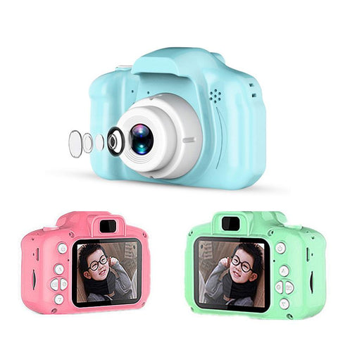 Cute Kids Mini Digital Photo 1080P Video Camera 2.0 Inch HD Screen Small -CE00480-Veeddydropshipping