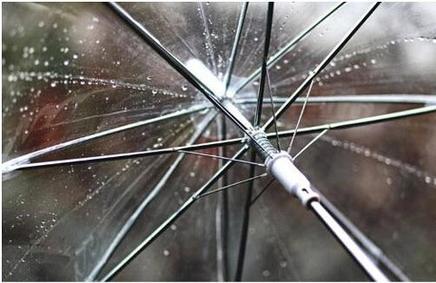 Transparent fashion Photography Wedding Long Umbrella-HA01163-Veeddydropshipping