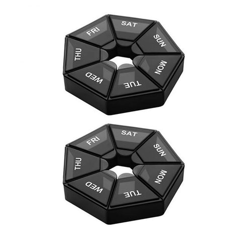 Daily Pill Case Plastic pillbox Tablet Candy Box-HA00797-Veeddydropshipping