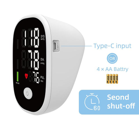 Bluetooth Voice Medical Blood Pressure Monitor Tonometer-BH00782-Veeddydropshipping