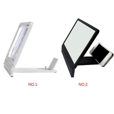 Phone Screen Magnifier Adjustable Enlarged Amplifier Holder Stand Black-PA00718-Veeddydropshipping