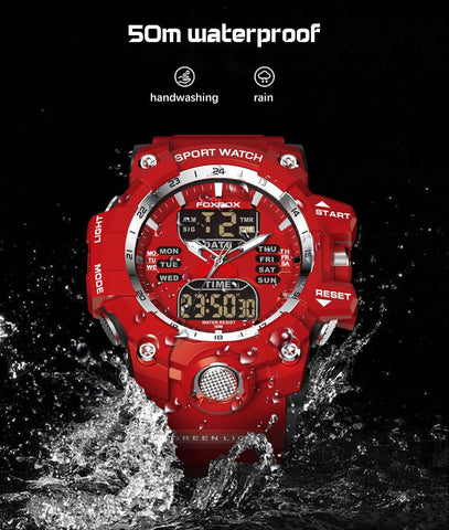Sports Military Quartz  Men Watch Waterproof -JW00812-Veeddydropshipping