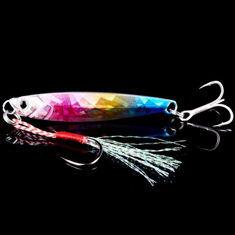 Aorace 10Pcs Super Quatity Metal Casting Jig 7g-10g-21g-28g Shore Drag Cast Jigging -OS00391-Veeddydropshipping