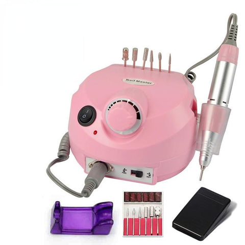 Electric Nail Drill for Manicure Nail Files Drill Bits Gel Polish Remover Tools-BH01070-Veeddydropshipping