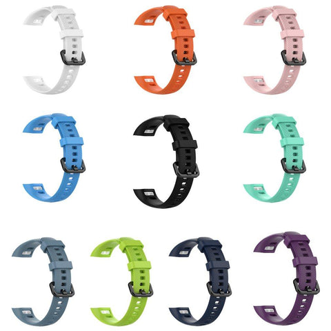 Silikon Bilek Wrist Strap For Huawei Honor Band 5 Standard Smart Wristband -CE00773-Veeddydropshipping