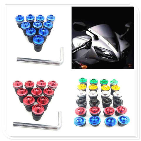 Windshield Bolts Screws for YAMAHA YZF 600R Thundercat-AM01213-Veeddydropshipping