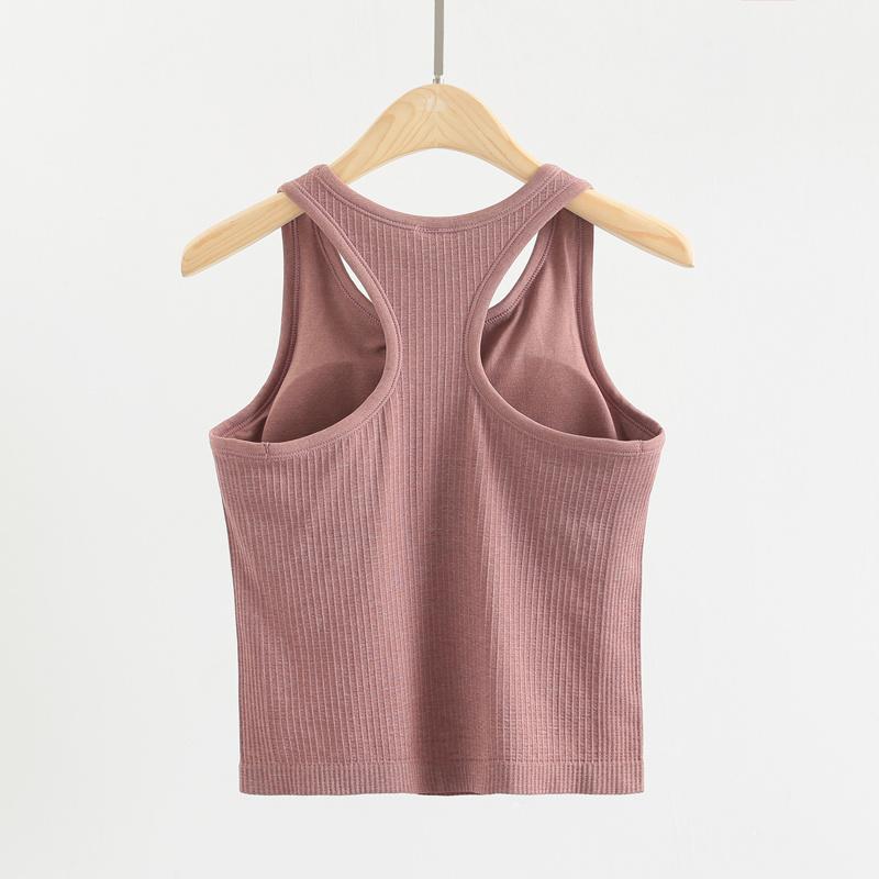 Lulu Racerback Yoga Tank Tops Women Fitness Sleeveless Cami Sports Shirts -OS00879-Veeddydropshipping