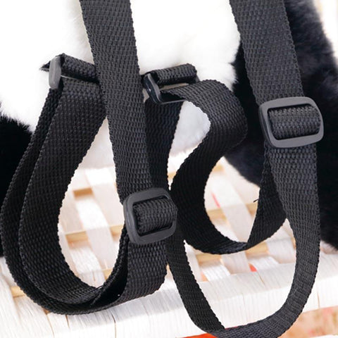 Simulation 32cm Panda Backpack Girls Boys Plush Adjustable-TB00090-Veeddydropshipping