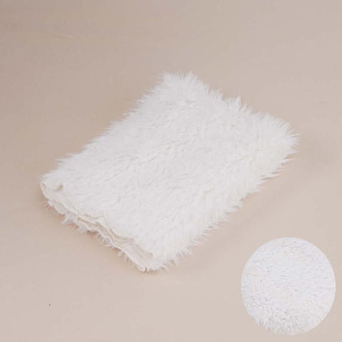 Newborn Photography Props Backdrop Baby Soft Faux Fur Blanket-TB00780-Veeddydropshipping