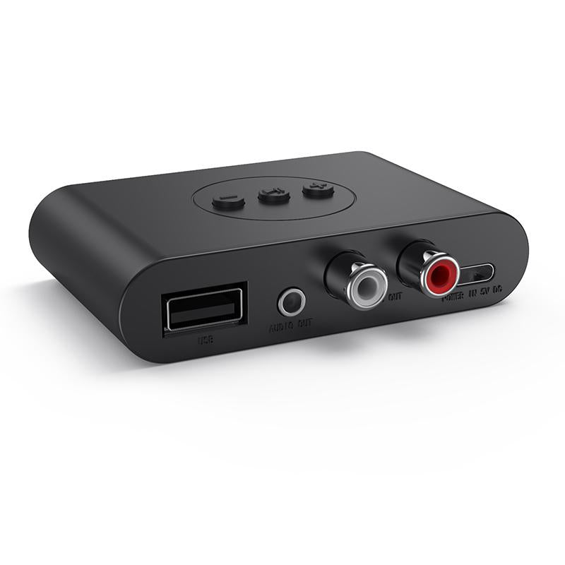 Bluetooth 5.0 Audio Receiver NFC U Disk RCA 3.5mm AUX USB Stereo -CE01106-Veeddydropshipping