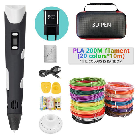 DIY 3D Printing Pen with  Filament-CO01231-Veeddydropshipping