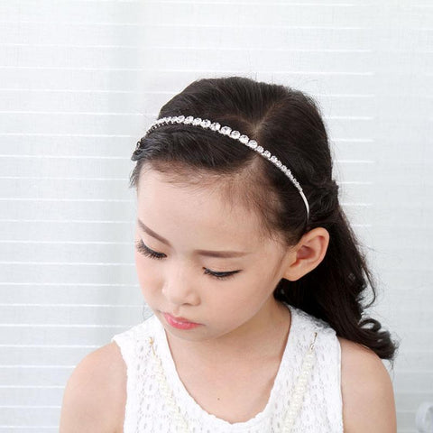 Headwear Children Bridal Crystal Rhinestone Wedding Jewelry  -JW00508-Veeddydropshipping