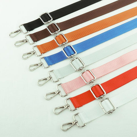 Bags Shoulder Bag Strap Nylon Woman Messenger Silver Metal-BS00684-Veeddydropshipping