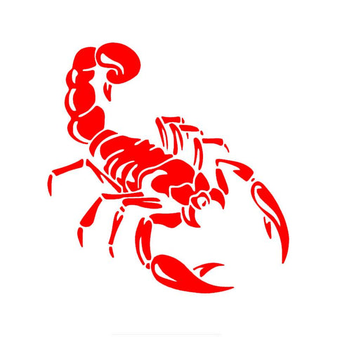 Stickers Car Decoration Scorpion Waterproof and Sunscreen-AM00885-Veeddydropshipping