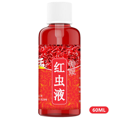 Fish Bait Additive 60ml Concentrated Red Worm Liquid High Concentration FishBait -OS00379-Veeddydropshipping
