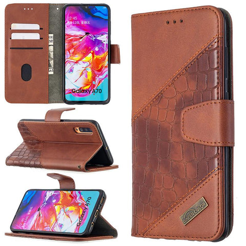 Wallet Flip Case For Samsung Galaxy A70 Cover For Samsung A 70 A70S A707F A705F A705 Case-PA00217-Veeddydropshipping