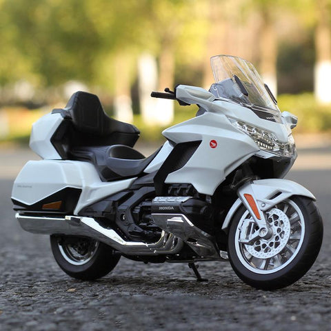 WELLY 1:12 2020 Honda Gold Wing Motorcycle Simulation Alloy Model-TB01432-Veeddydropshipping