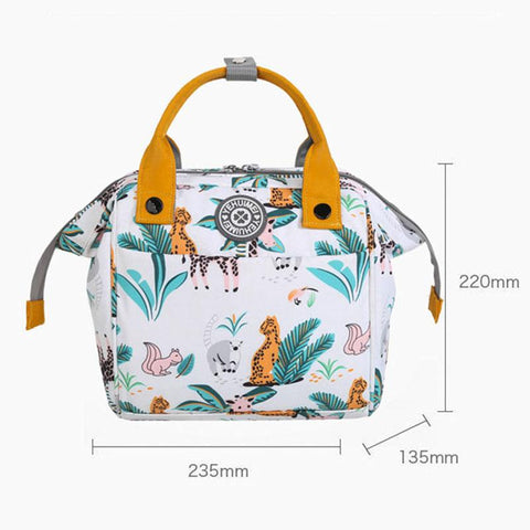 Forest Series Fashion Mini Diaper Bags for Mom Large Capacity Mommy-TB00248-Veeddydropshipping