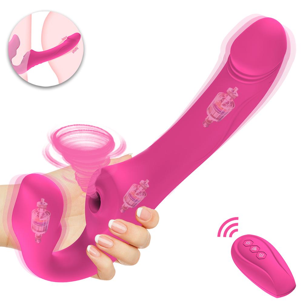 Strap-ons For Husband And Wife Vibrators Woman With Control  Couple Lesbian -BH01251-Veeddydropshipping